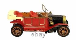 Vintage 1960's Ford Model T Convertible Battery Operated Tin Plate WithBox (H)