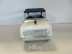 Vintage 1960's Nylint Ford Bronco Pressed Steel Police Car with Box No. 1610