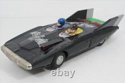 Vintage 1960's Tin Car Batman & Robin Batmobile ALPS L11 Made in Japan