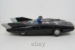 Vintage 1960's Tin Car Batman & Robin Batmobile ALPS L11 Made in Japan