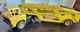 Vintage 1960s Mighty Tonka Car Carrier in Yellow, Great piece for restoration