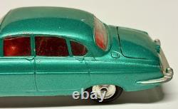 Vintage 1962-67 #238 Corgi Jaguar Mark X. RARE MET. GREEN! Free Ship. Look