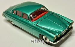Vintage 1962-67 #238 Corgi Jaguar Mark X. RARE MET. GREEN! Free Ship. Look