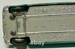 Vintage 1962-67 #238 Corgi Jaguar Mark X. RARE MET. GREEN! Free Ship. Look