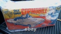 Vintage 1963 Ideal Toys Dick Tracy Copmobile Toy Car With / Box