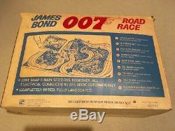 Vintage 1965 Ac Gilbert James Bond 007 Road Race Slot Car Track Set Marvin Glass