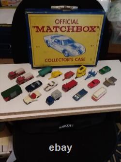 Vintage 1966 Lesney Official Matchbox Collector's Case N0 41 w Cars and Trucks
