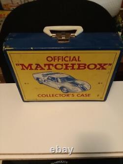 Vintage 1966 Lesney Official Matchbox Collector's Case N0 41 w Cars and Trucks
