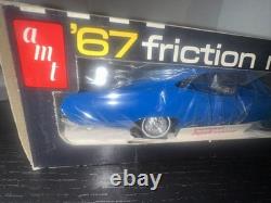 Vintage 1967 Chevrolet Impala SS 427 Friction Promo Car 125 AMT Blue