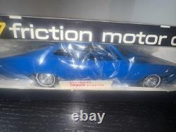 Vintage 1967 Chevrolet Impala SS 427 Friction Promo Car 125 AMT Blue