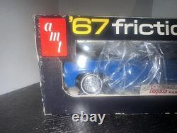 Vintage 1967 Chevrolet Impala SS 427 Friction Promo Car 125 AMT Blue