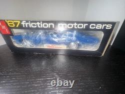 Vintage 1967 Chevrolet Impala SS 427 Friction Promo Car 125 AMT Blue