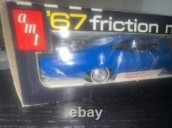 Vintage 1967 Chevrolet Impala SS 427 Friction Promo Car 125 AMT Blue