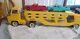 Vintage 1967 Tonka 26 Yellow Car Carrier With3 Correct Cars Shelf I4