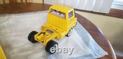 Vintage 1967 Tonka 26 Yellow Car Carrier With3 Correct Cars Shelf I4