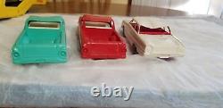 Vintage 1967 Tonka 26 Yellow Car Carrier With3 Correct Cars Shelf I4