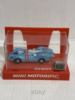 Vintage 1969 Mini Motorific IDEAL Toys Slot Car BON'VIL Racer New Mint In Box