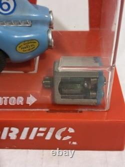Vintage 1969 Mini Motorific IDEAL Toys Slot Car BON'VIL Racer New Mint In Box