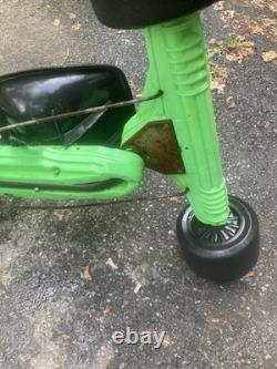Vintage 1970's Marx Toys Green Machine Pedal Car Drift Trike Toy USA