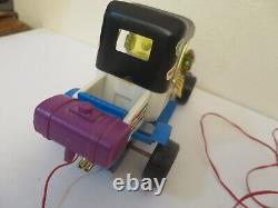 Vintage 1970s Durham Industries SILLYS Ford Hot Rod Wired Remote Control Toy Car