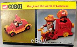 Vintage 1973 Corgi Toys 807 Dougal's Car Magic Roundabout boxed with figures