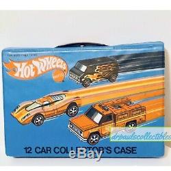 Vintage 1975 Hot Wheels Redline Carrying Case (Holds 12 Car) Mint Condition Rare