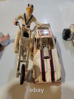 Vintage 1976 evel knievel precision miniatures ideal toys 4307-5 preowned