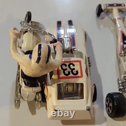 Vintage 1976 evel knievel precision miniatures ideal toys 4307-5 preowned