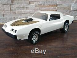 Vintage 1980 Processed Plastics USA Pontiac TRANS AM Toy Car LARGE 18 1981