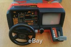 Vintage 1980s Tomy Turnin' Turbo Dashboard Racing Car Driving Game Tested