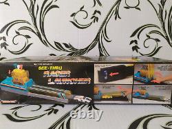 Vintage 1982 Blue Box Racer Launcher cars