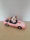 Vintage 1984 Gremlins Gizmo Driving Car Pink Chevrolet Corvette ERTL Warner Bros