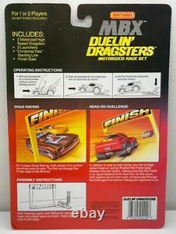 Vintage 1987 Matchbox Toys MBX Duelin' Dragsters Motorized Race Set NIB TAKARA