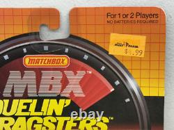 Vintage 1987 Matchbox Toys MBX Duelin' Dragsters Motorized Race Set NIB TAKARA