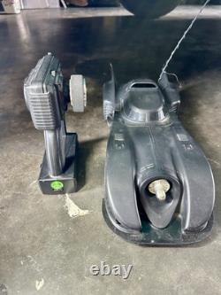 Vintage 1989 Batmobile RC Car RichMan's Toys Advance Eng Metal Chassis with Remote