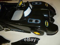 Vintage 1989 Kingsbury Toys Inc Batman Batmobile Rare Car DC Comics Electric Toy