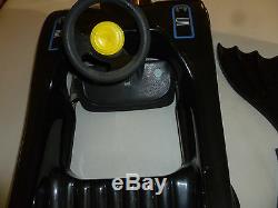 Vintage 1989 Kingsbury Toys Inc Batman Batmobile Rare Car DC Comics Electric Toy