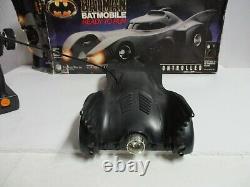 Vintage 1989 RichMan's Toys 110 Scale RC Batman Batmobile Car & Remote works