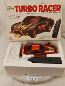 Vintage 1989 T. T. Toys Porsche Turbo Racer RC Car NEW in OPEN BOX