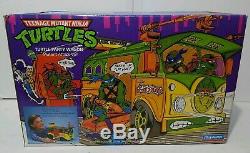Vintage 1989 Teenage Mutant Ninja Turtles Party Wagon Car NEW Sealed RARE TMNT