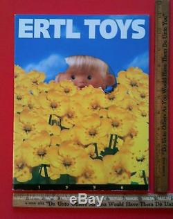 Vintage 1996 Ertl Toys Dealer Catalog With Farm Toys Muscle Cars Etc