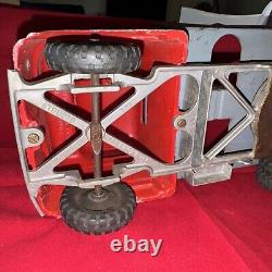 Vintage 40's-50's Structo Toys Tow Service Truck Y1