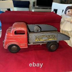 Vintage 40's-50's Structo Toys Tow Service Truck Y1