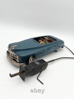 Vintage 40s Arnold Remote Control Tin Convertible Car Driver US-Zone Germany