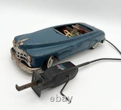 Vintage 40s Arnold Remote Control Tin Convertible Car Driver US-Zone Germany