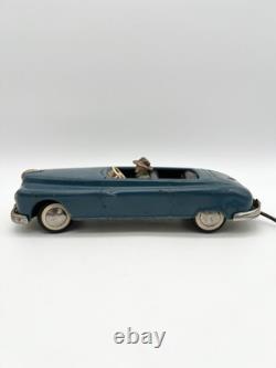 Vintage 40s Arnold Remote Control Tin Convertible Car Driver US-Zone Germany