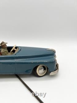 Vintage 40s Arnold Remote Control Tin Convertible Car Driver US-Zone Germany