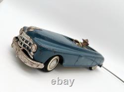 Vintage 40s Arnold Remote Control Tin Convertible Car Driver US-Zone Germany Vintage 40s Arnold Remote Control Tin Convertible Car Driver US-Zone Germany