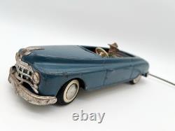 Vintage 40s Arnold Remote Control Tin Convertible Car Driver US-Zone Germany Vintage 40s Arnold Remote Control Tin Convertible Car Driver US-Zone Germany