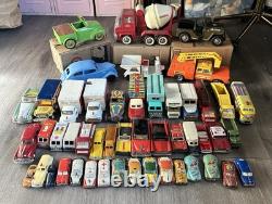 -Vintage 60,70,80,90 Metal & Ten Car Lot- Tonka Toys- Multi Different Color